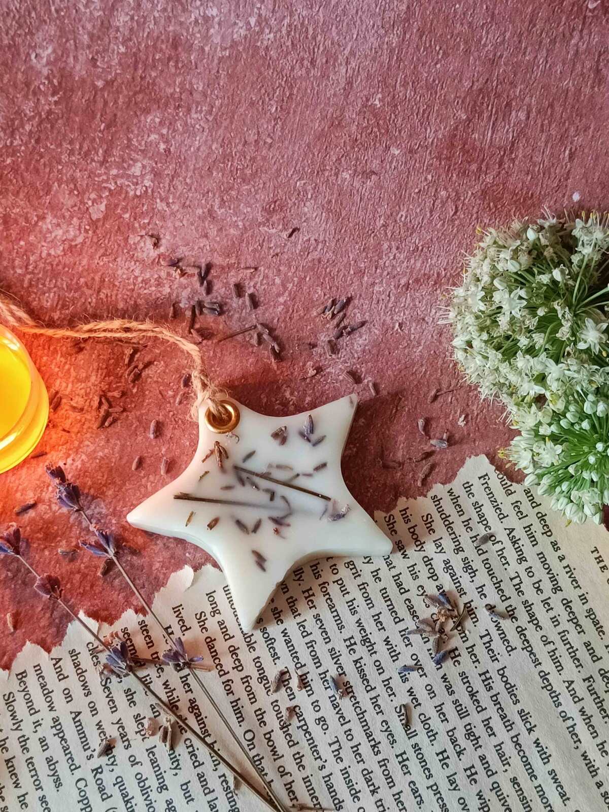 Scented Soywax Air Freshener Sachet- Star 35g - Image 5