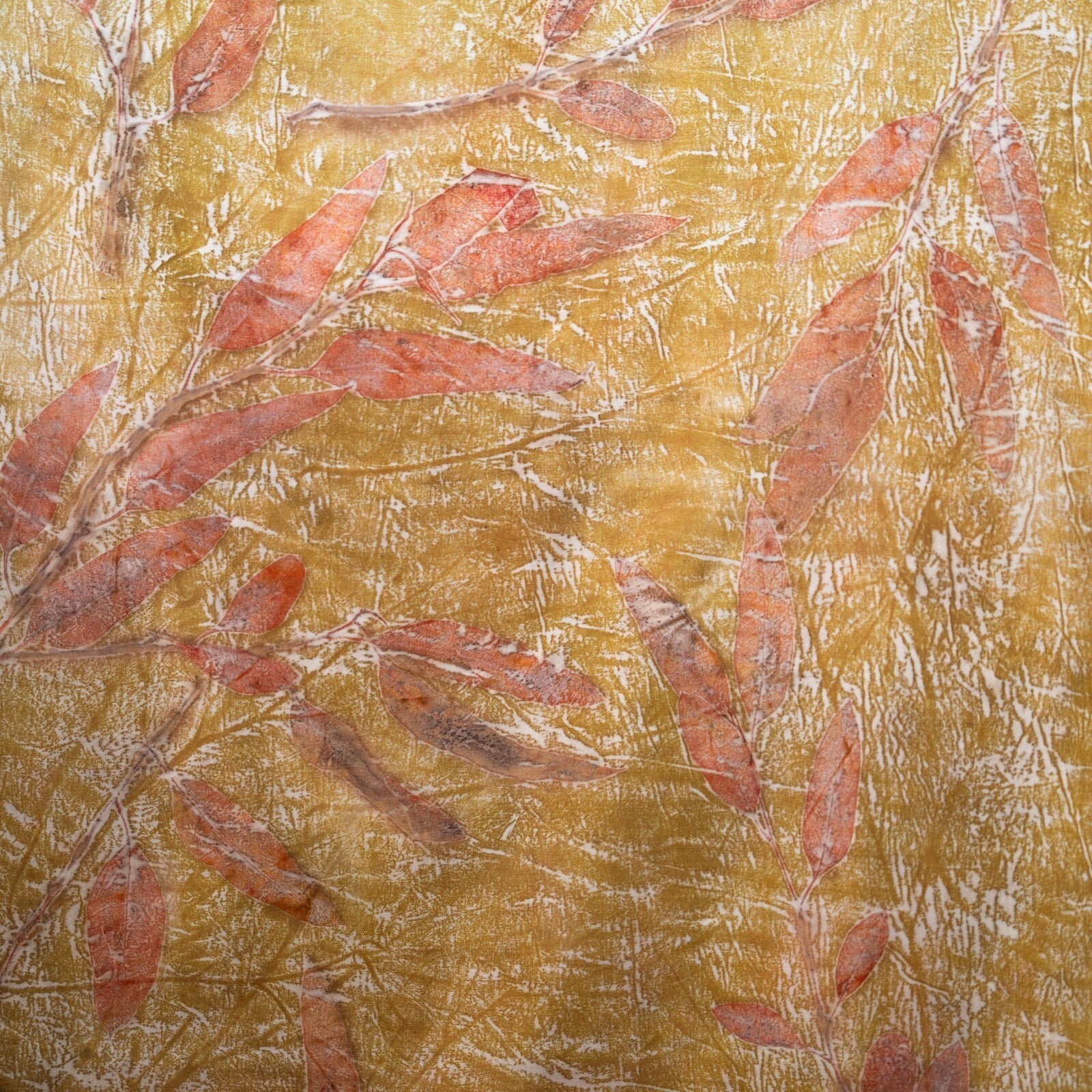 Seaweed Silk Scarf | Soft, Sustainable & Naturally Dyed Silk Scarf - Image 6