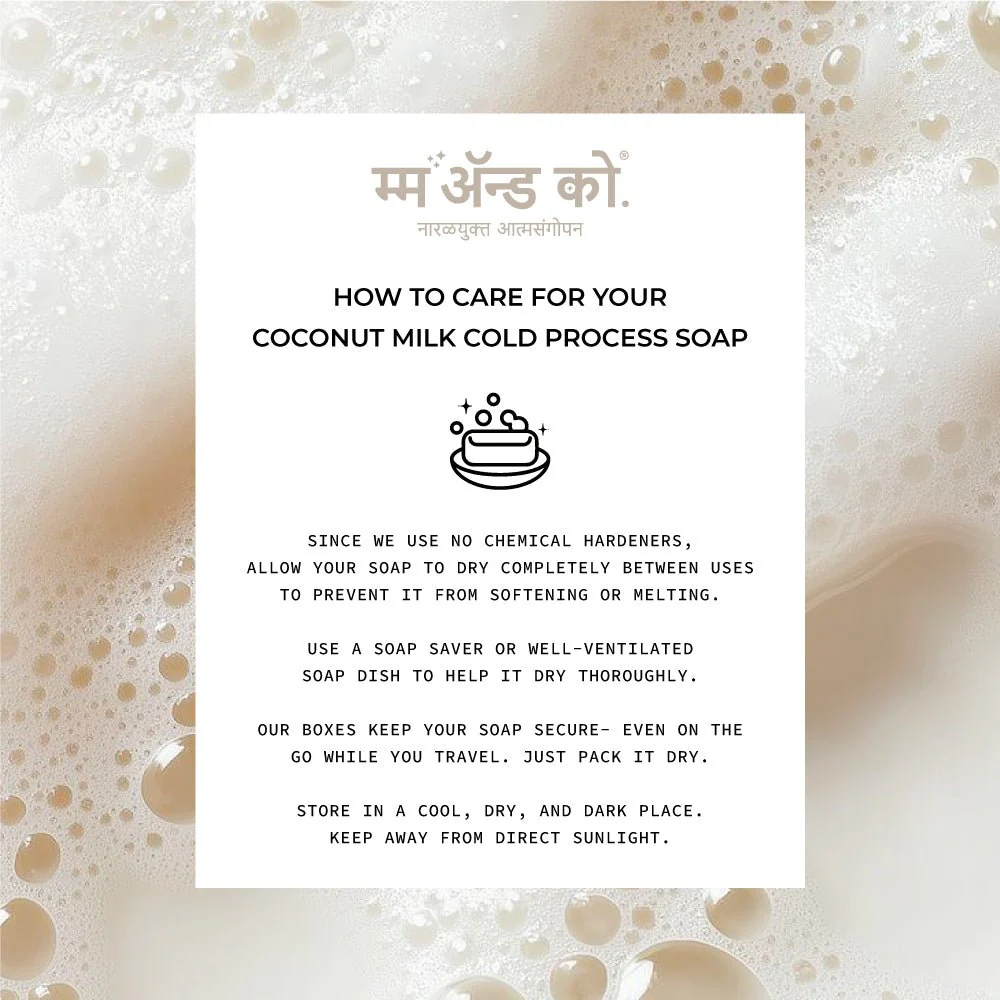 Vanya Ubtan Coconut Milk Cold Process Soap - Image 5