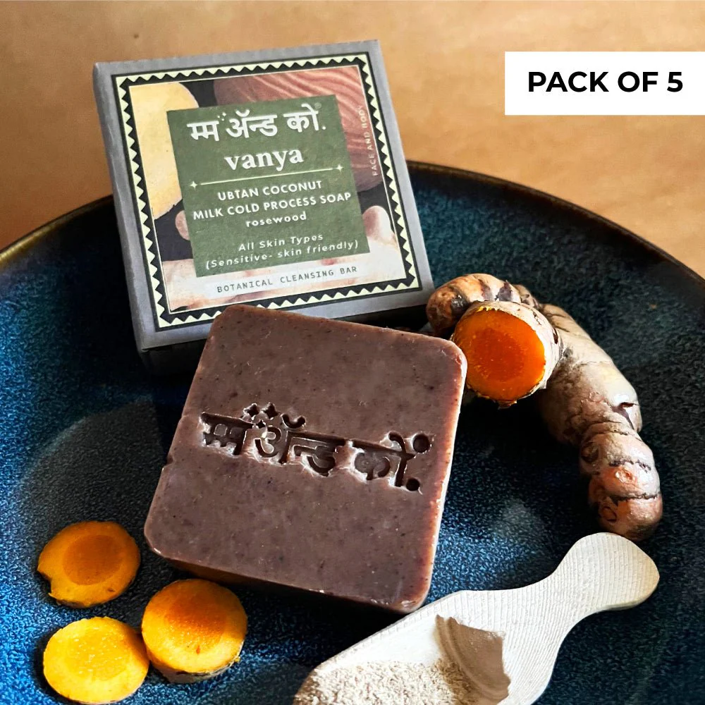 Vanya Ubtan Coconut Milk Cold Process Soap - Image 8