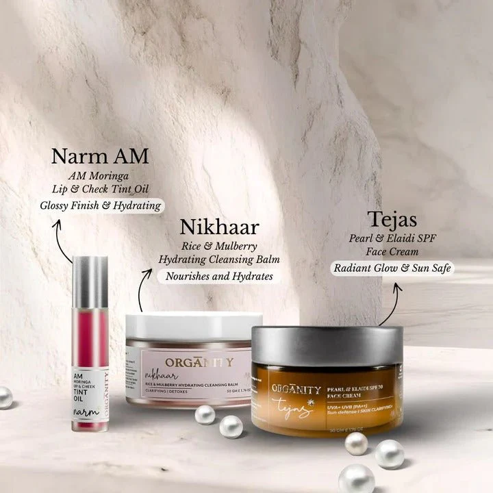 Sensitive Skin Care Trio | Gentle Cleanse + SPF + Lip & Cheek Tint - Image 2
