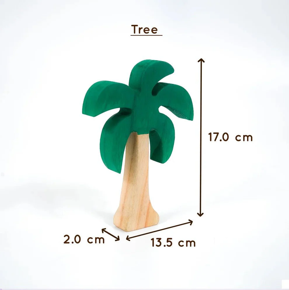 Neem Wood Educational Playset – Eco-Friendly Learning Toys for Kids - Image 8