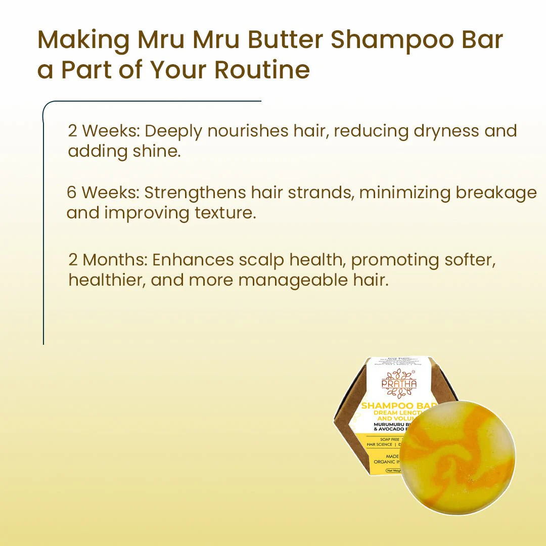 Shampoo bar MuruMuru Butter & Avocado Butter - Dream Length and Volume - Image 5