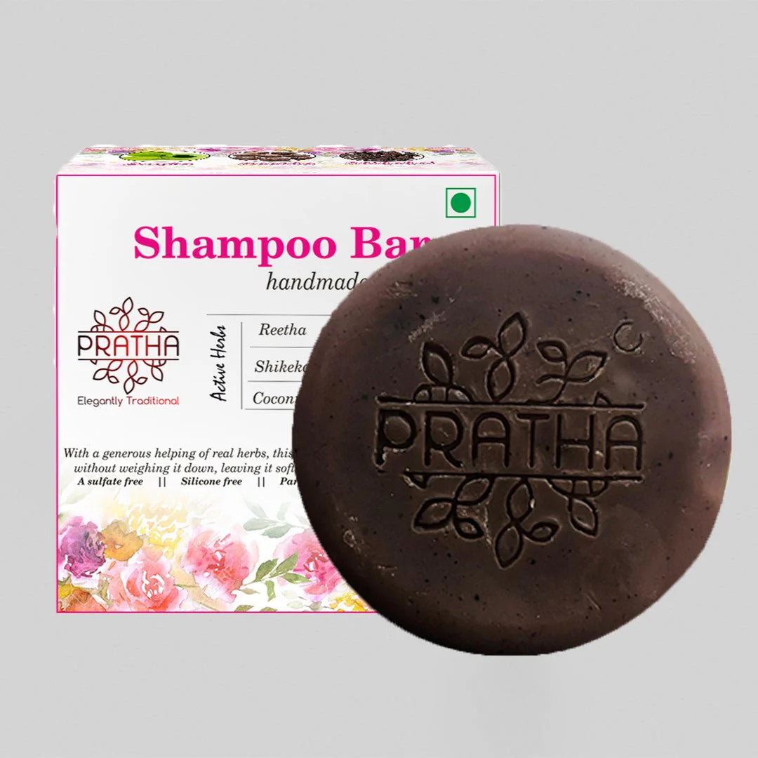 Shampoo Bar with Shikakai, Reetha, Amla, Bhringraj, Coconut & Hibiscus