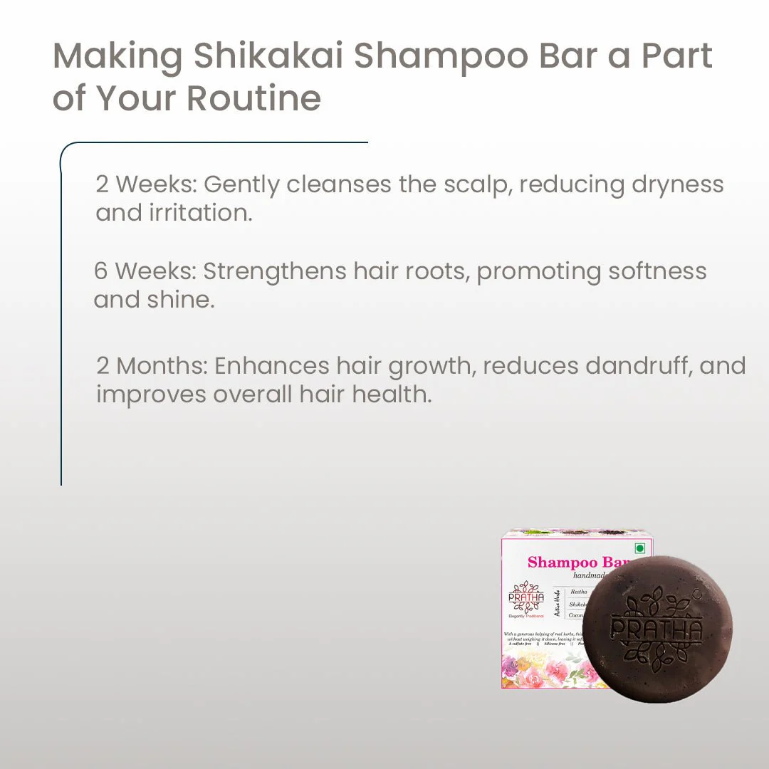 Shampoo Bar with Shikakai, Reetha, Amla, Bhringraj, Coconut & Hibiscus - Image 5