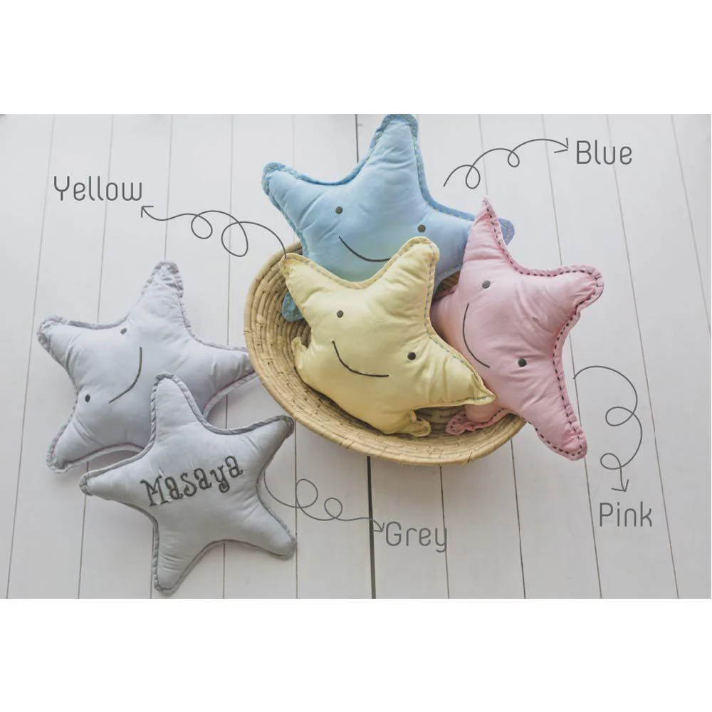 Shape Cushions - Dreamy The Star - Grey - Image 4