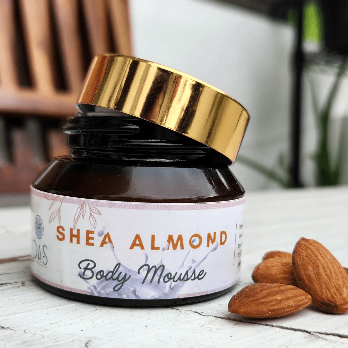 Shea Almond Body Mousse - For Dry Skin- 50g
