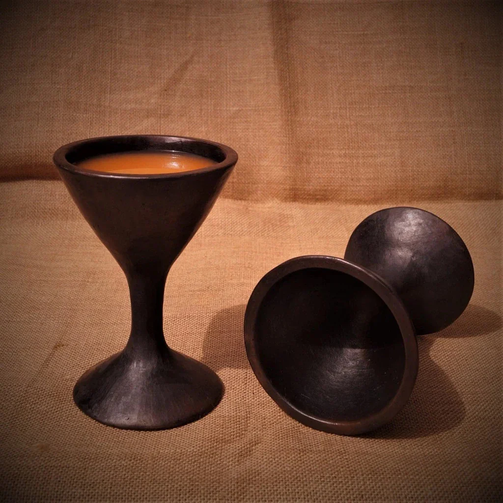 Sherry - Longpi Black Pottery Wine Glass - Image 3