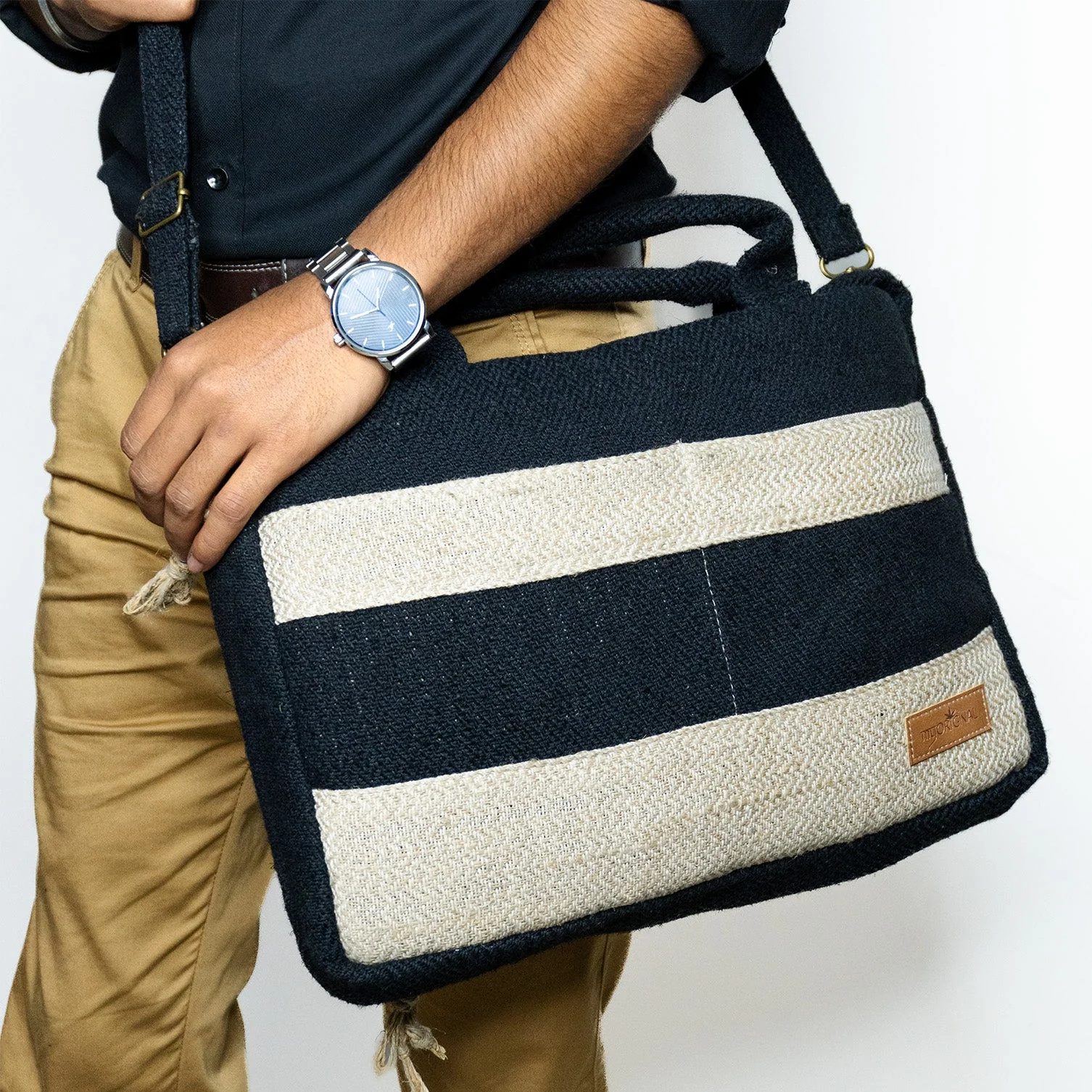 Sustainable Hemp Office Bag for Everyday Work - Image 6