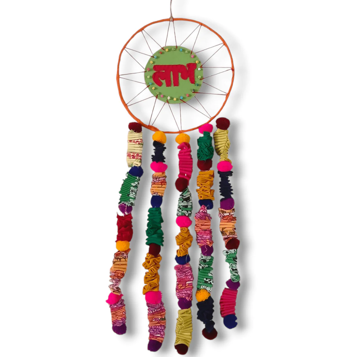 Shubh-Labh Dreamcatchers (Party Prop Festive Hanging Decoration) (Set of 2) - Image 4