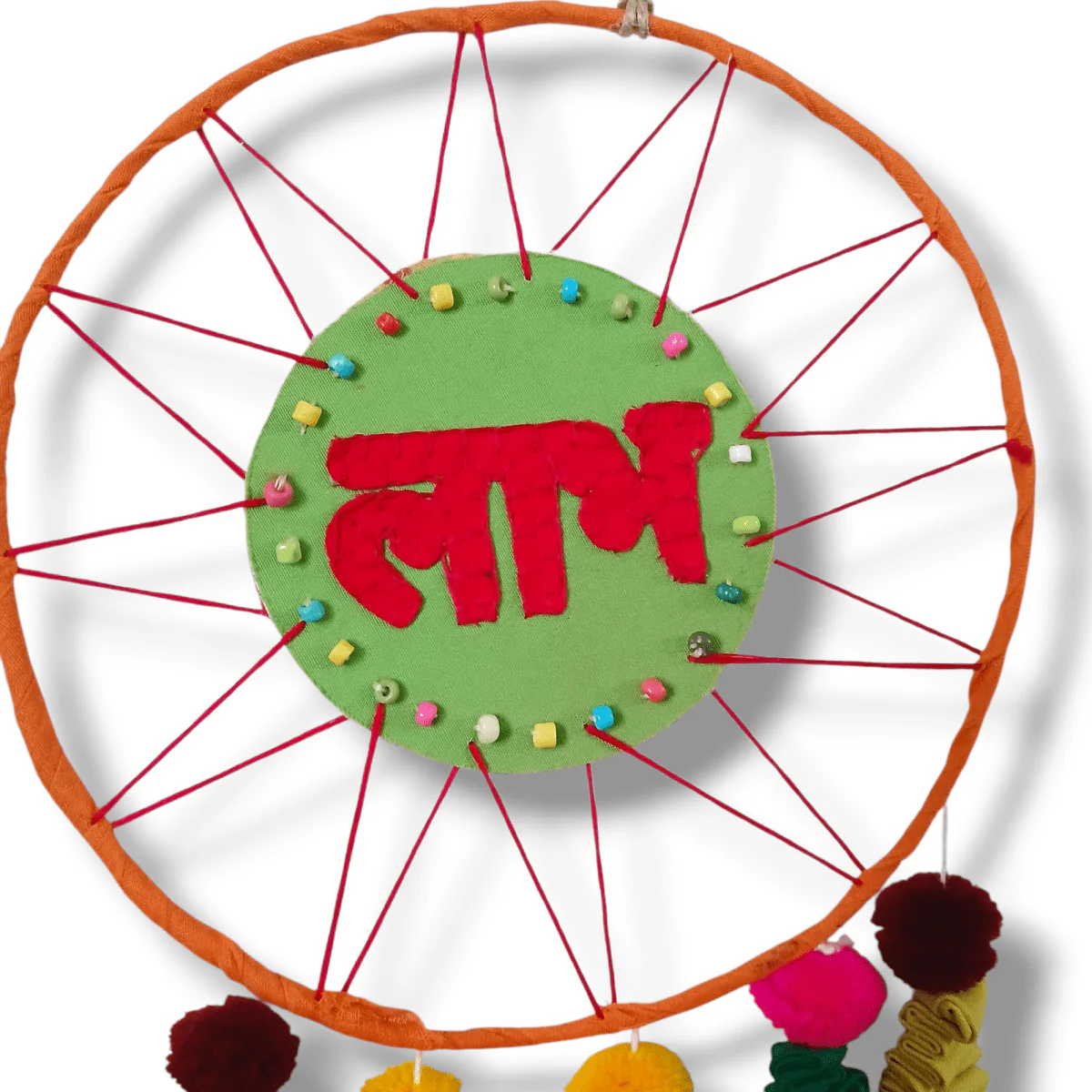 Shubh-Labh Dreamcatchers (Party Prop Festive Hanging Decoration) (Set of 2) - Image 8
