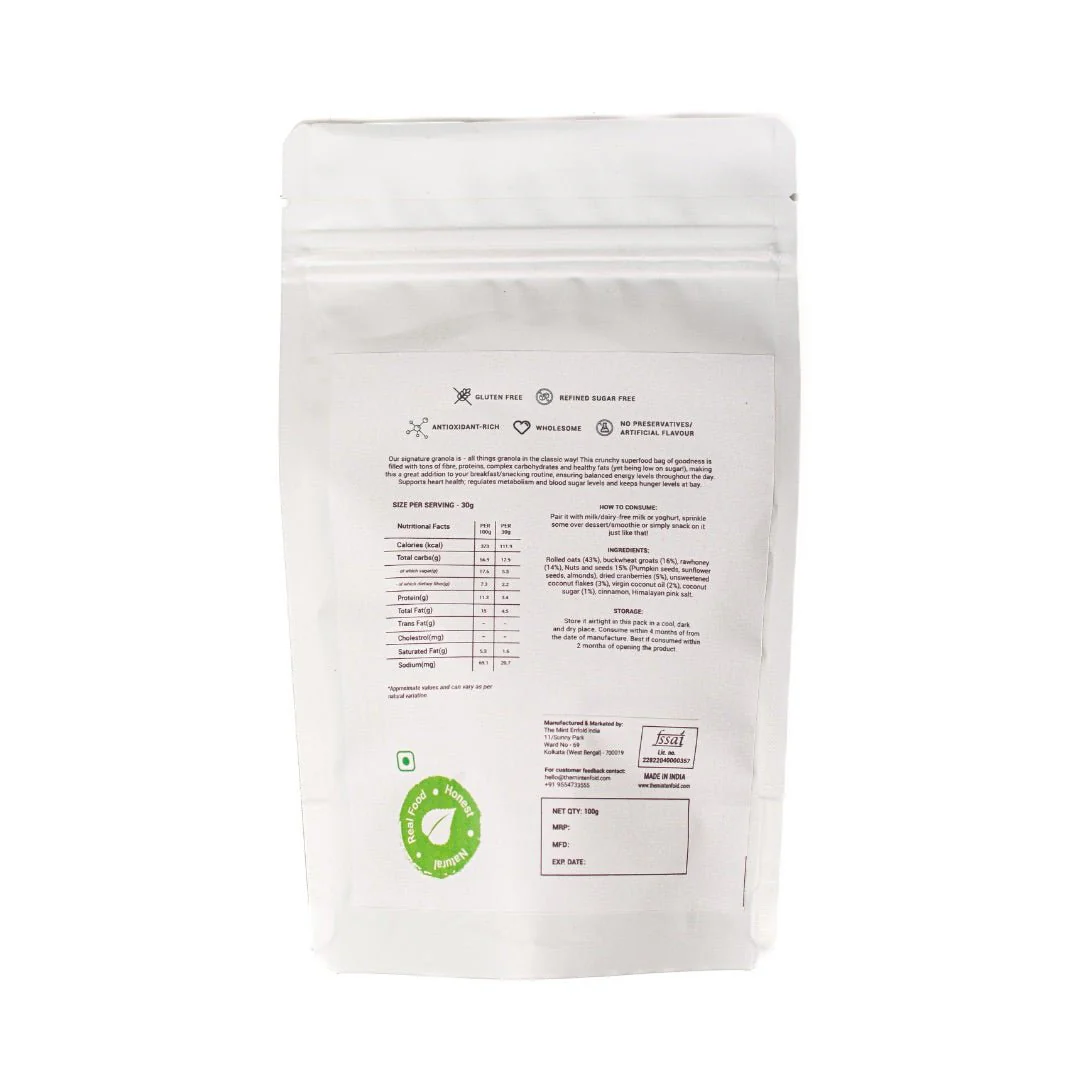 Signature Granola | Healthy Gluten Free Granola - Image 4