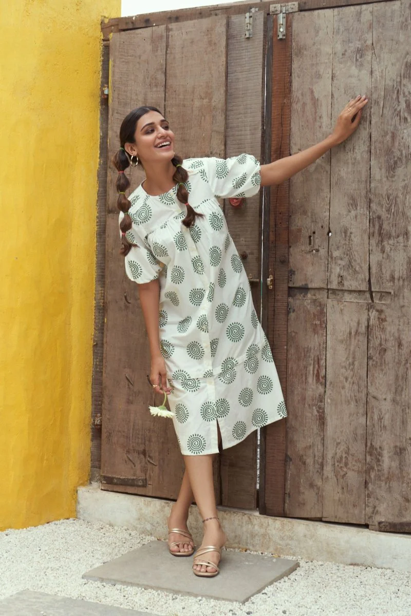 Signature Logo Midi Detachable Dress - Image 3