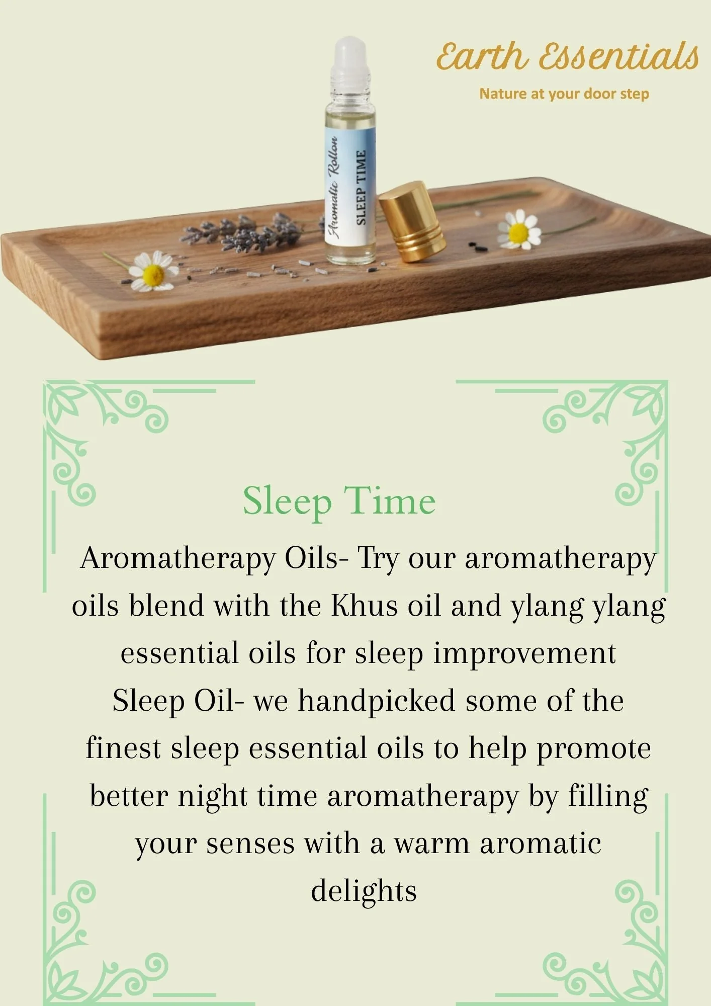 Sleep Time Essential Oil Blend – Aids in Restful & Deep Sleep - Image 3