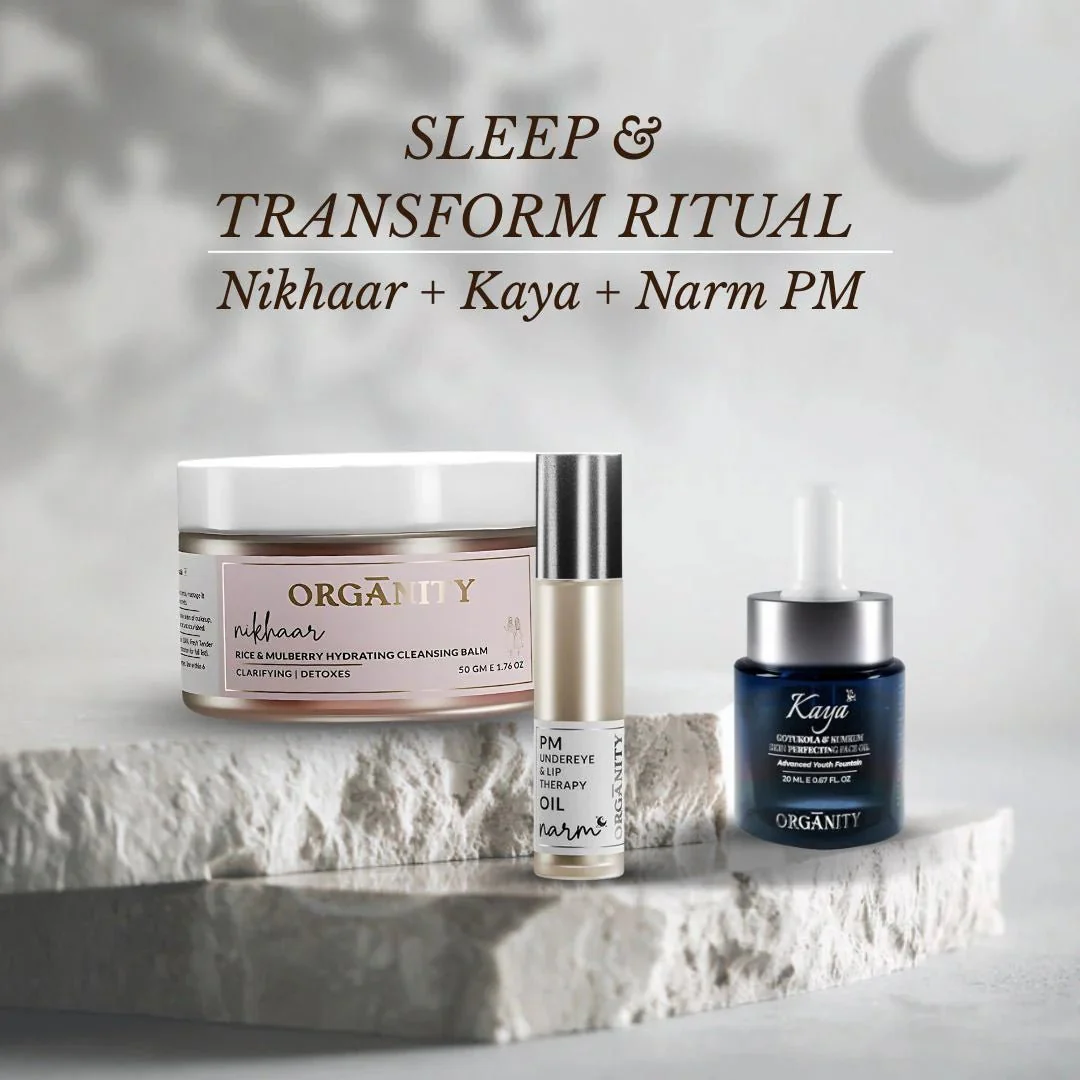 Night Repair Skincare Trio | Cleansing Balm + Serum + Under-Eye Oil - Image 8