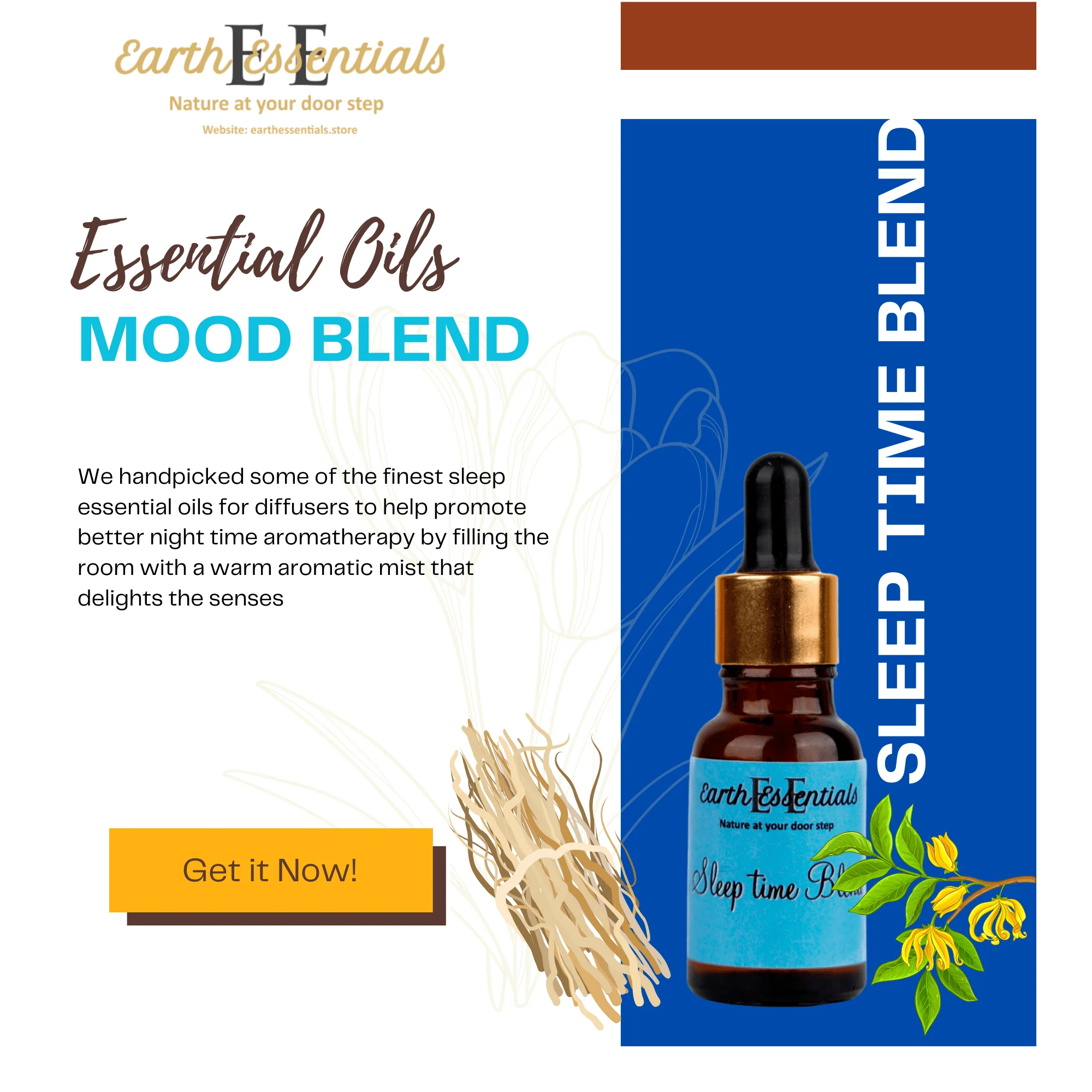 Sleepy Time Essential Oil Blend 15 ml – Calming & Relaxing Aroma - Image 2