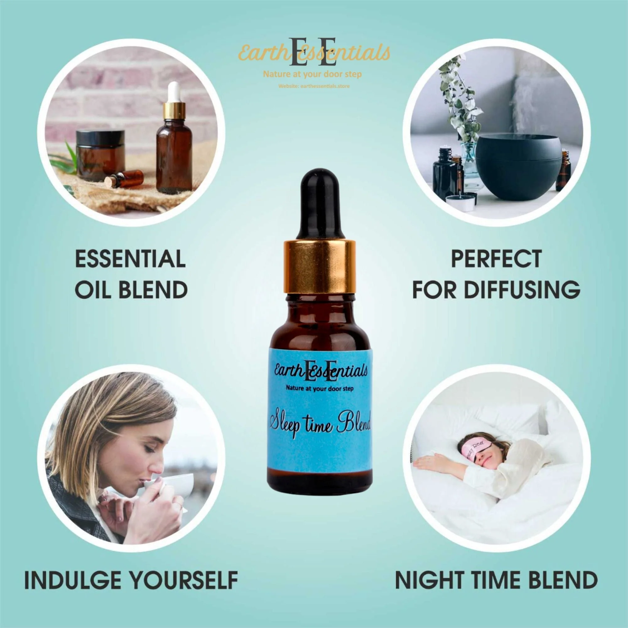 Sleepy Time Essential Oil Blend 15 ml – Calming & Relaxing Aroma - Image 3