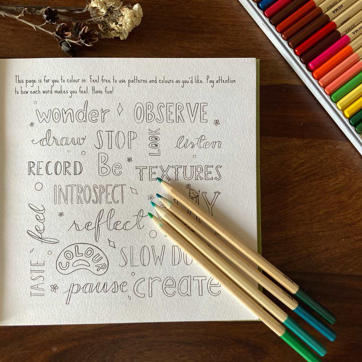 Slowing Down Art Journal with Sketchbook - Image 10