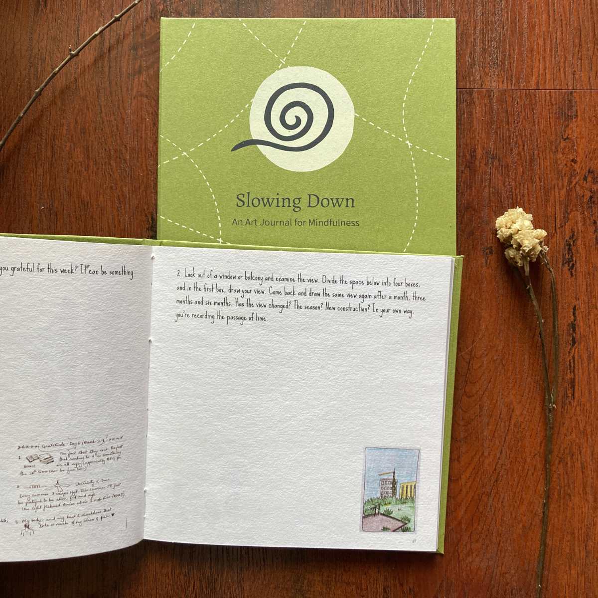 Slowing Down Art Journal with Sketchbook - Image 6