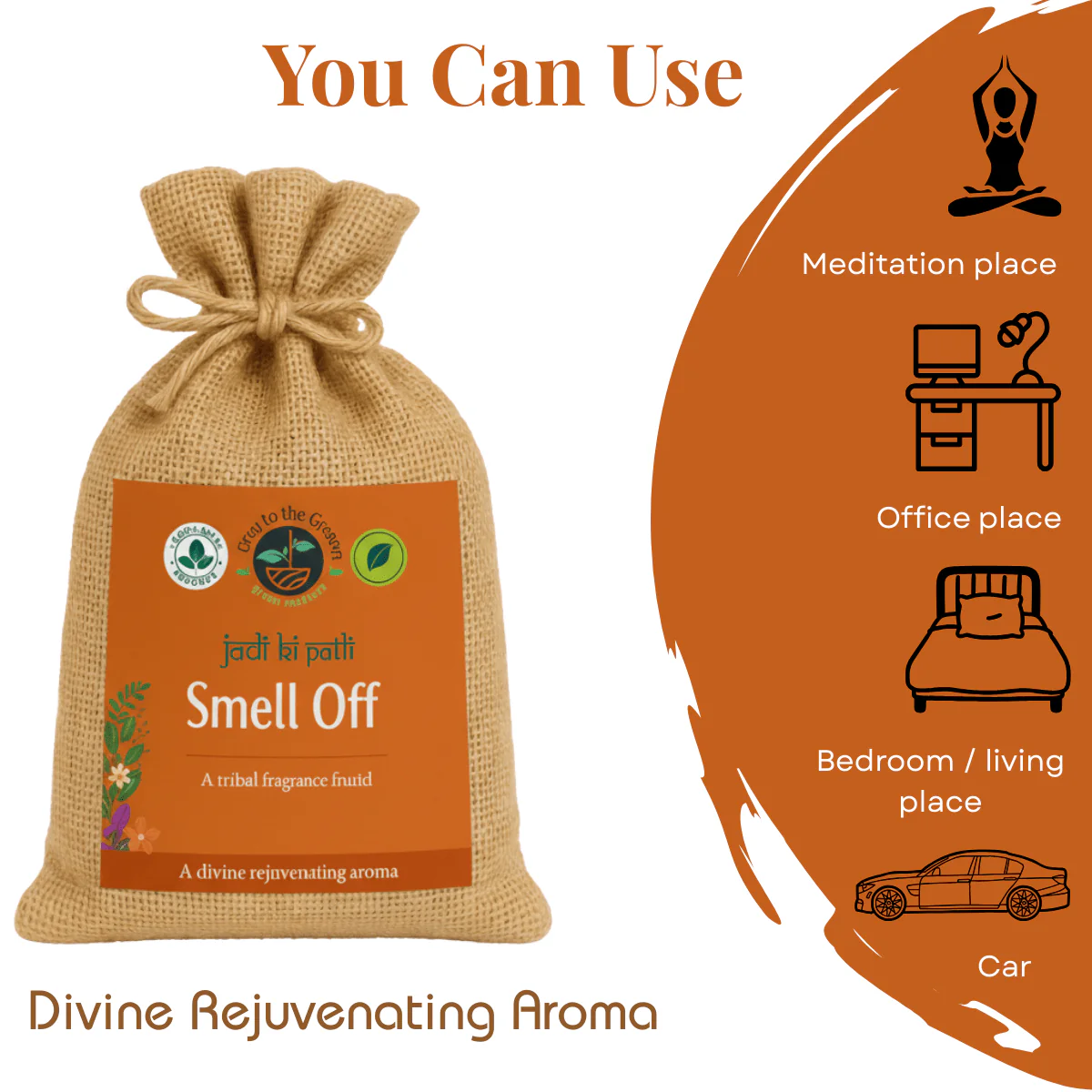 Smell Off Moisture Odor Absorber | Activated Charcoal Dehumidifier Bag - Image 3