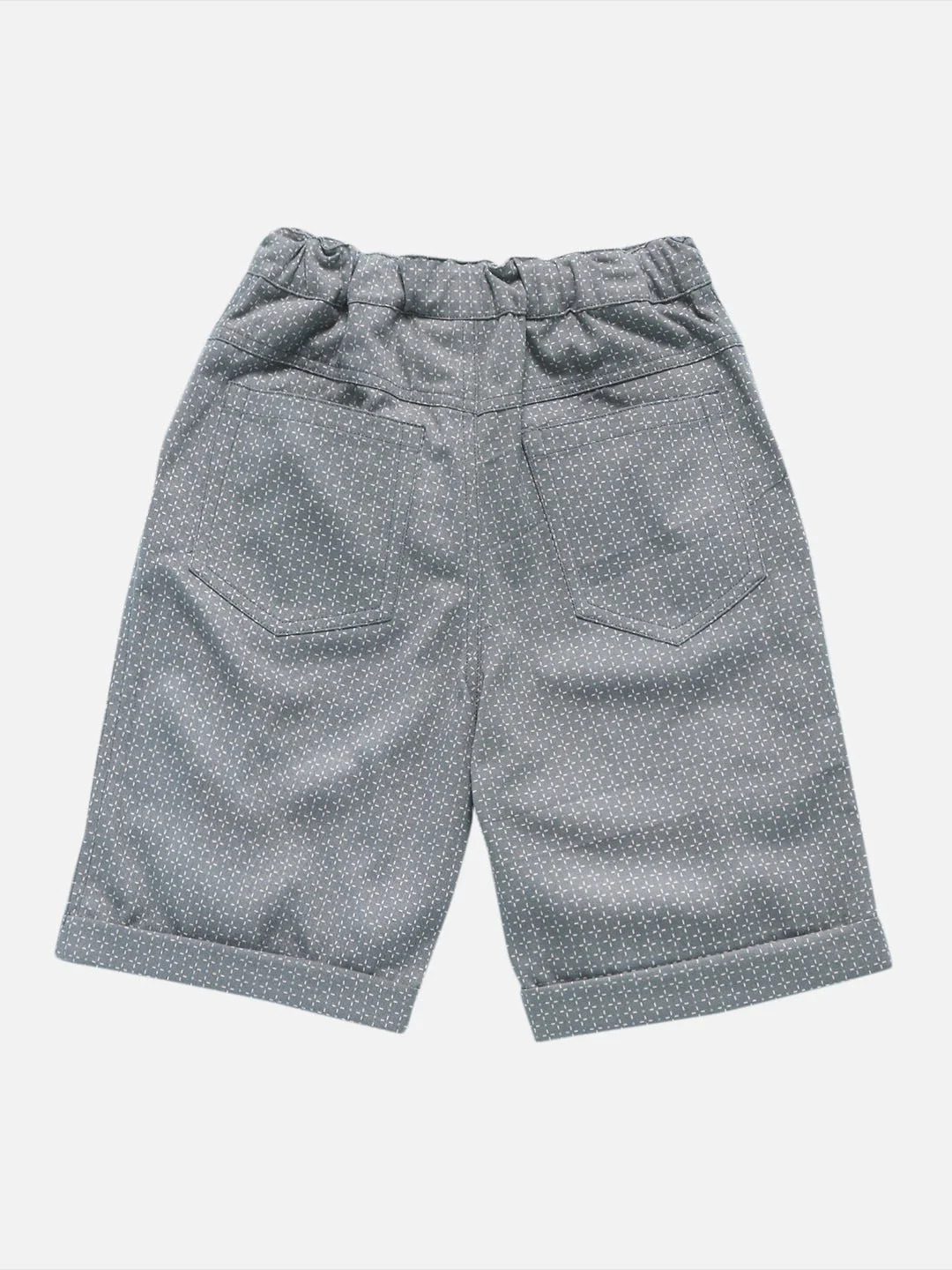 Boys Smoked Grey Shorts Regular Fit – Comfortable Casual Summer Wear - Image 2