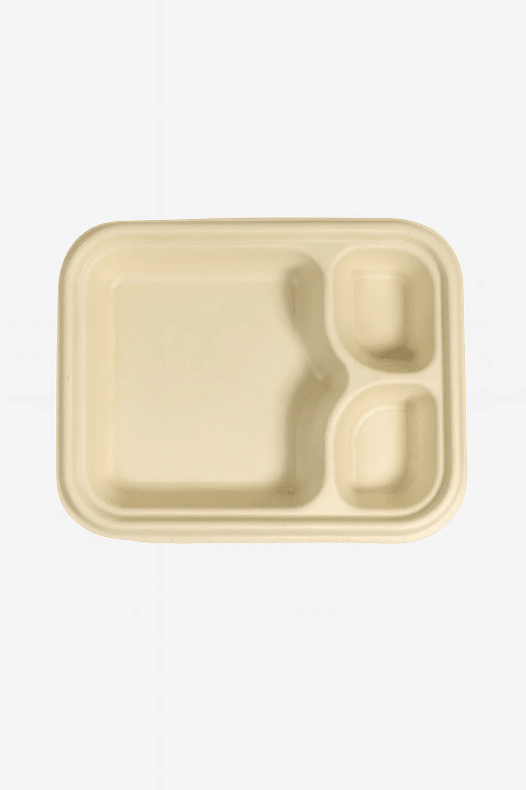 Snack Tray – 3 Compartment | Durable, Eco-Friendly Serving Tray