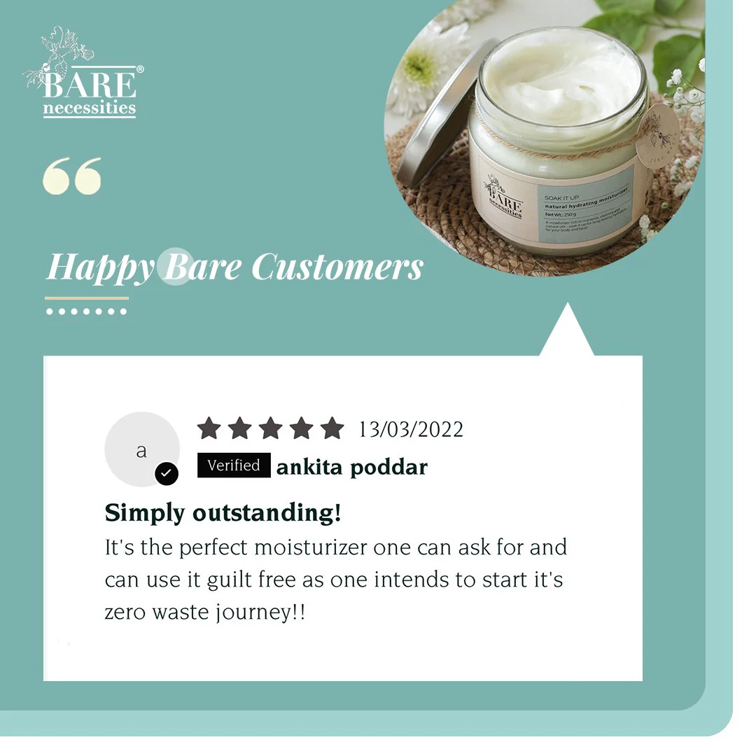Soak It Up Hydrating Moisturiser | Lightweight Body Lotion - 250g - Image 5
