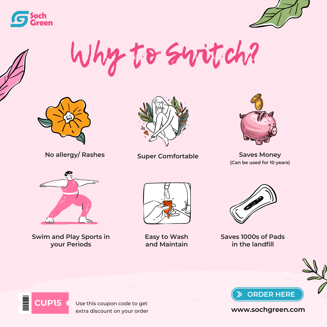 Reusable Silicone Menstrual Cup Women | FDA Approved - Image 7