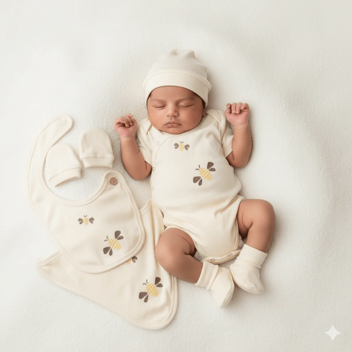 Soft Knitted Baby Wear Set of 10Pc – Comfortable Infant Clothing - Image 3