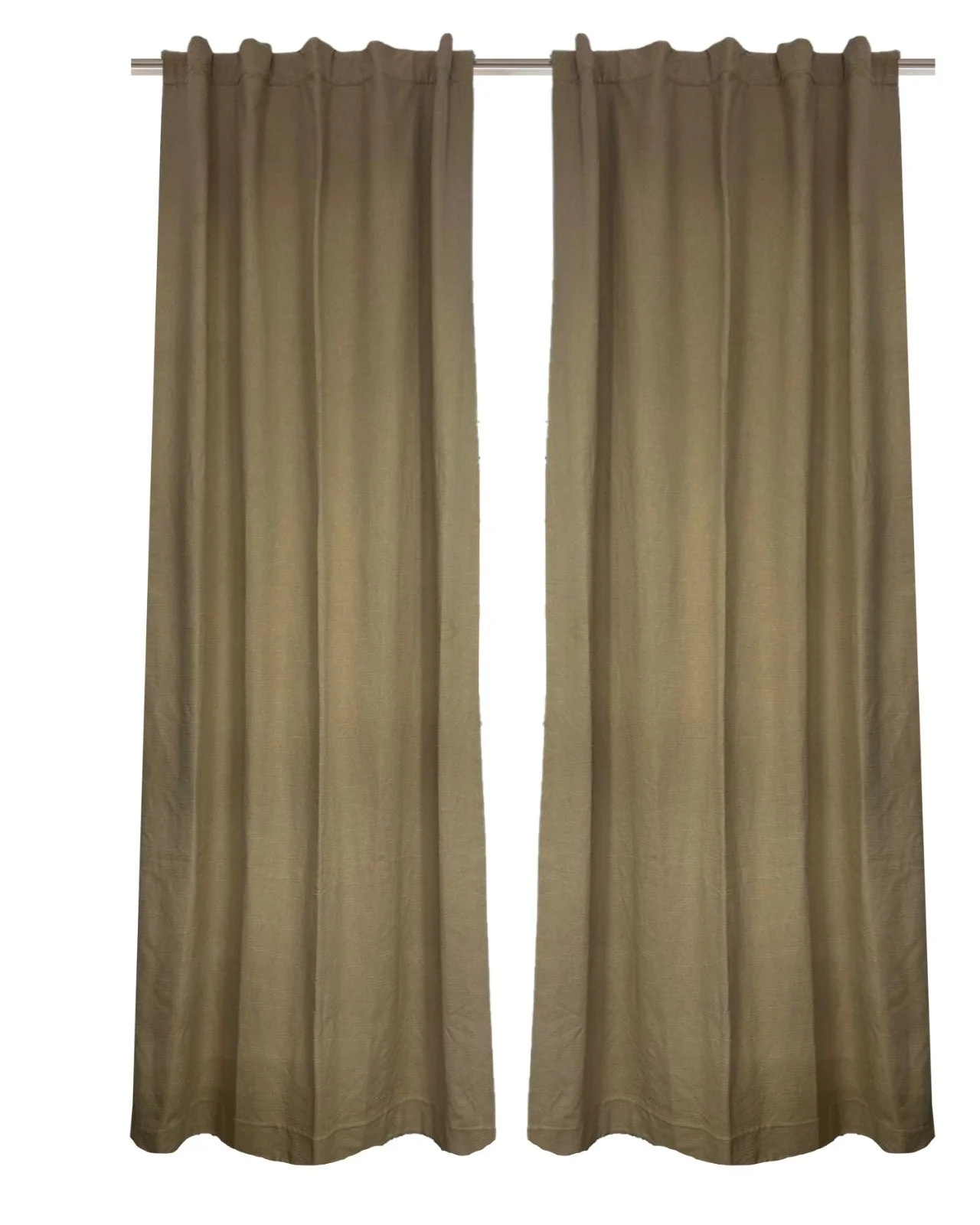 Soft Cotton Curtains For Living & Bedroom | 214 x 121 cm - Image 2