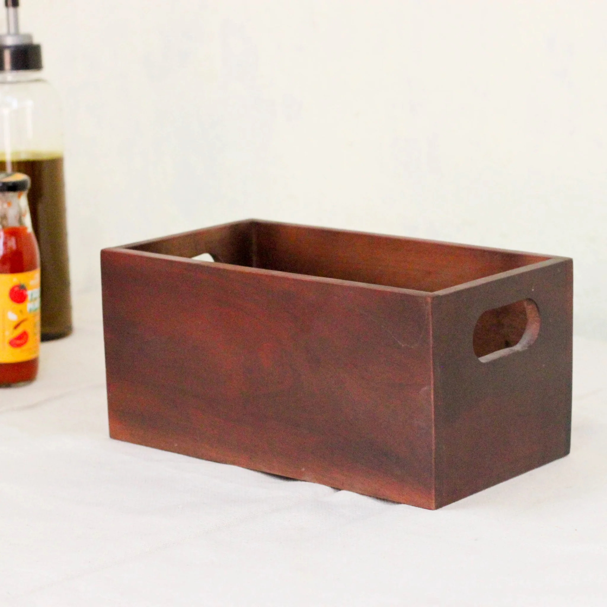 Solid Wood Aaira Organizer | Elegant Kitchen & Dining Table - Image 3