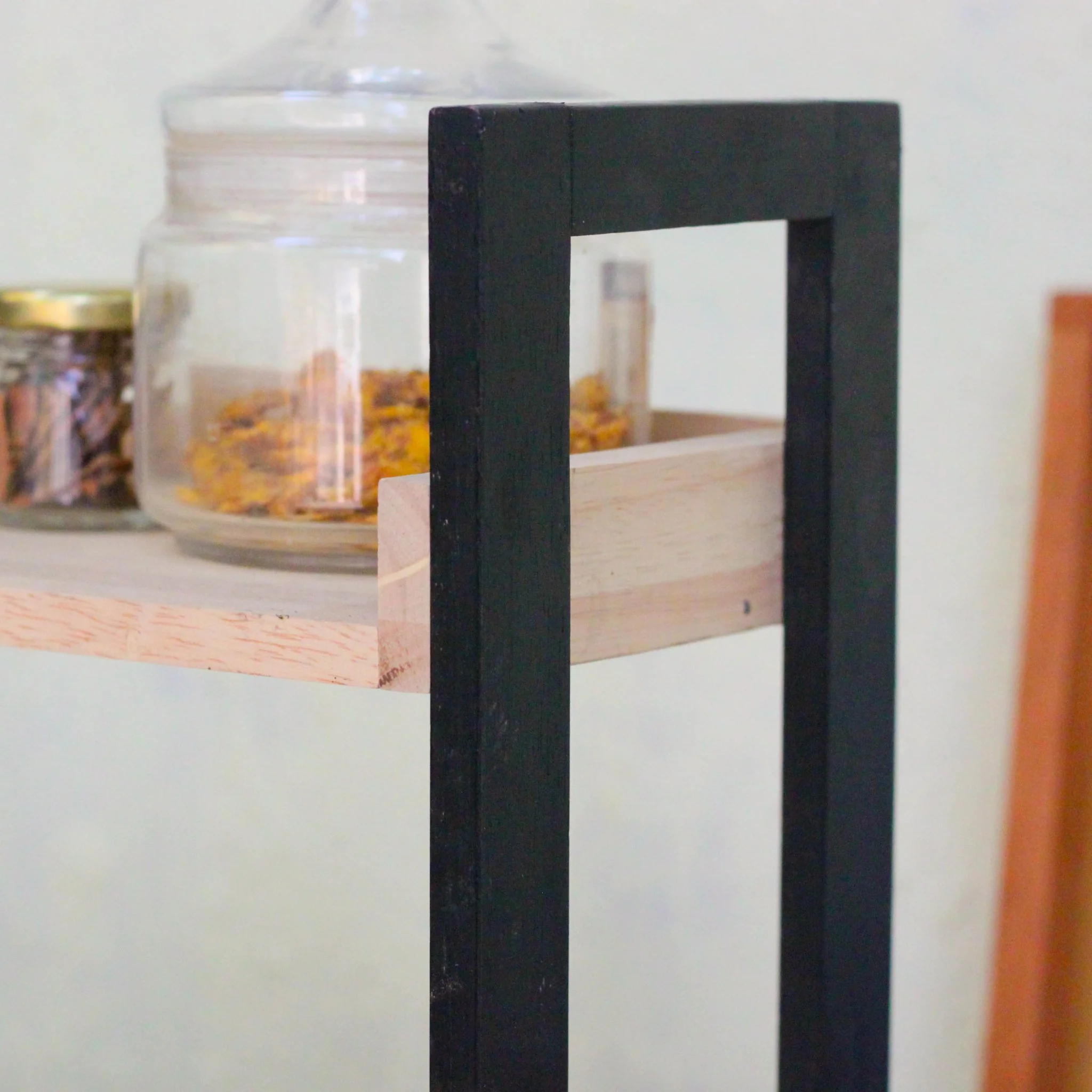 Solid Wood Bambi Kitchen Rustic Storage Organizer - Image 4