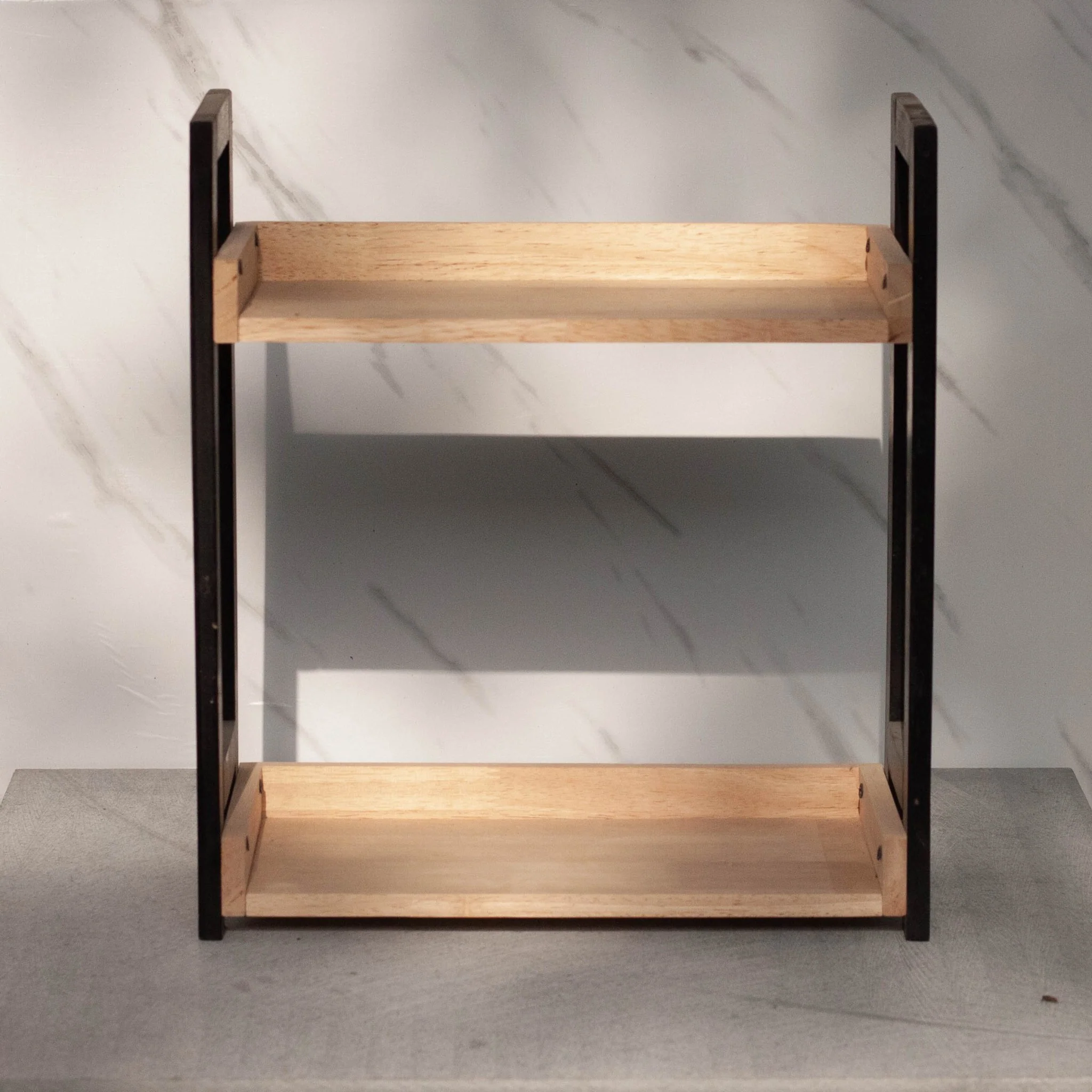 Solid Wood Bambi Kitchen Rustic Storage Organizer - Image 5