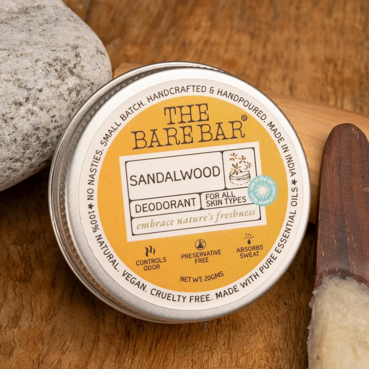 Soothing Sandalwood Deodorant for Everyday Comfort