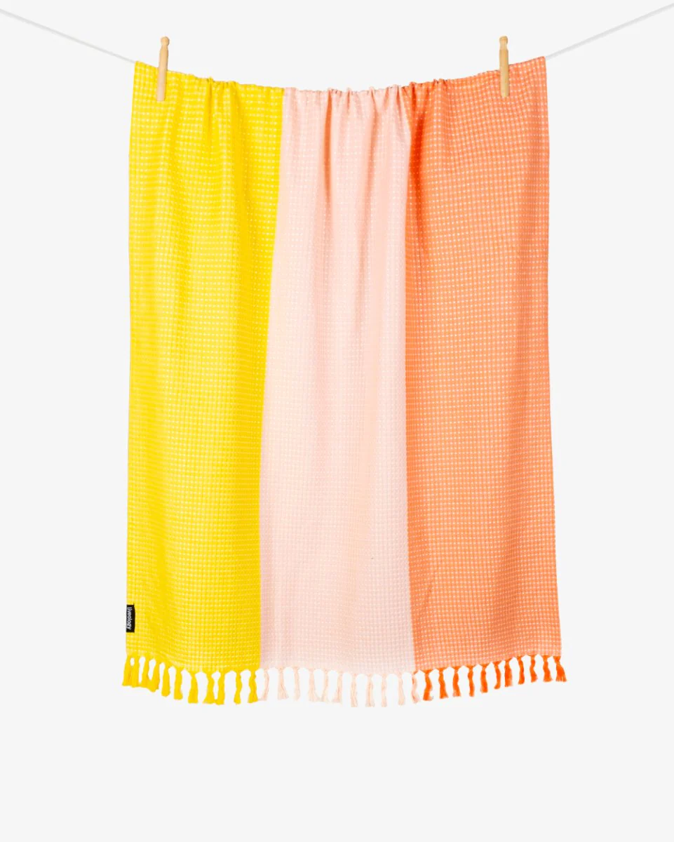Sorbet Sunrise | Bamboo & cotton Blend Woven | Everyday Towels - Image 6