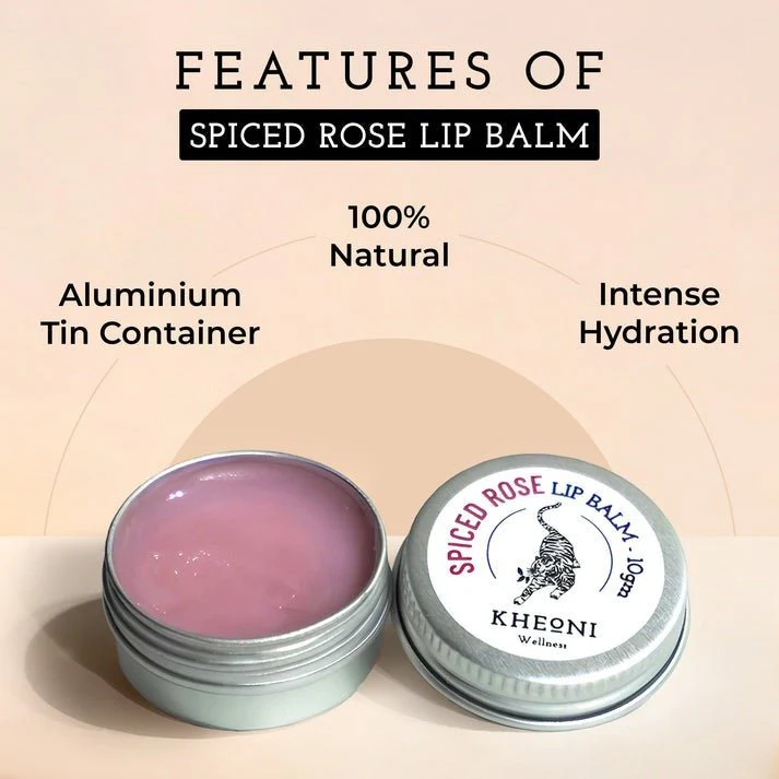 Spiced Rose Lip Balm – Nourishing Natural Lip Care - Image 4