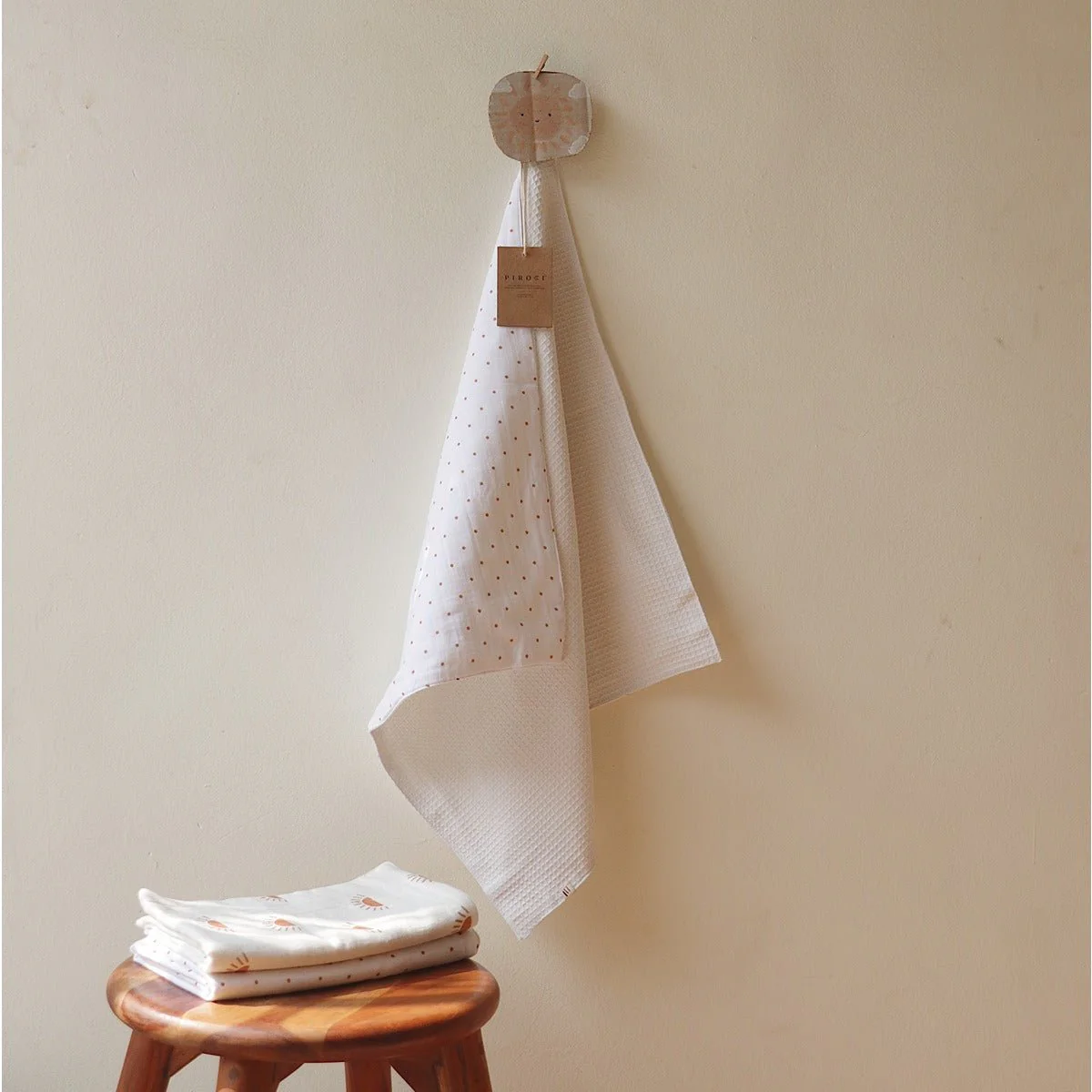 Spottie Dottie Gentle Touch Organic Washcloth – Soft Baby Wipes - Image 2