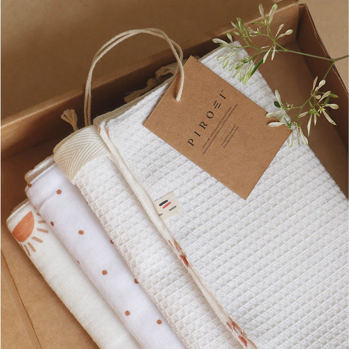 Spottie Dottie Gentle Touch Organic Washcloth – Soft Baby Wipes - Image 3