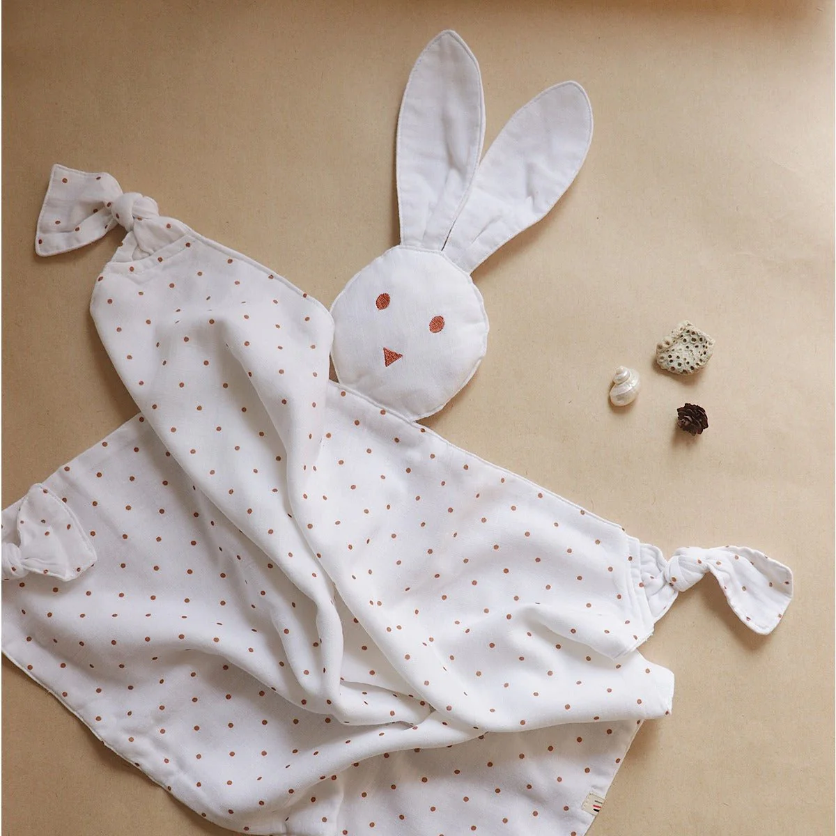 Spottie Dottie Organic Snuggle-Bunny Lovey Toy – Baby Comfort Essential - Image 4