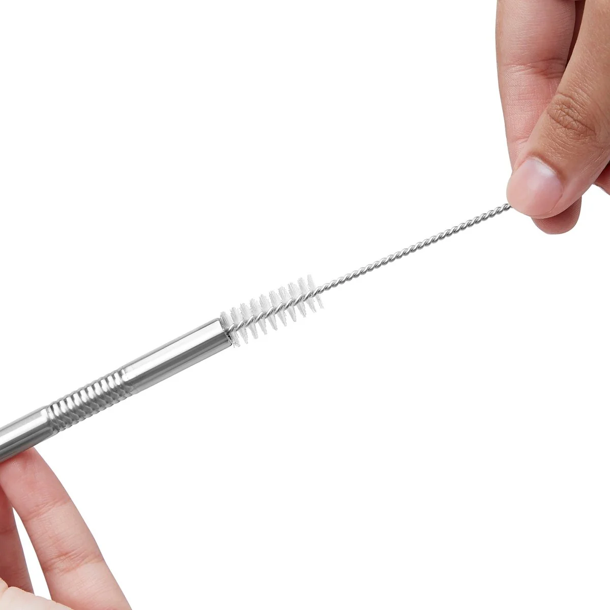 Stainless Steel Straw Set | 1 bent & 1 straight with a cleaner - Image 5