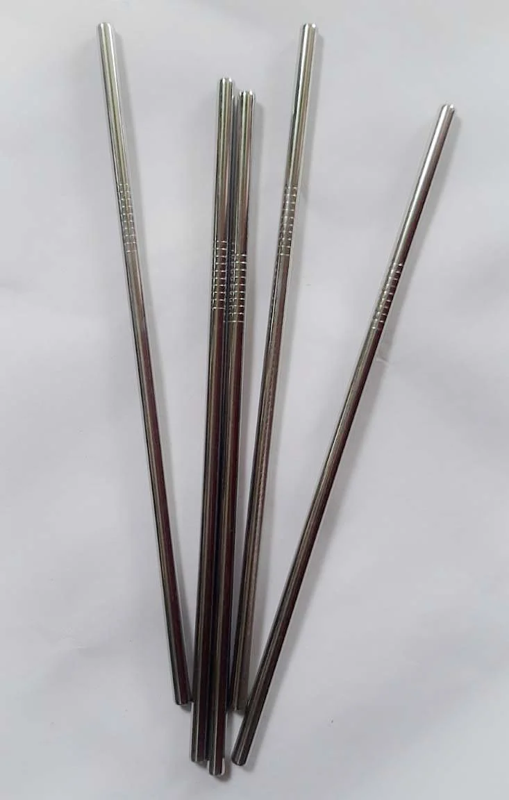 Stainless steel straws - with sisal cleaner - Image 4