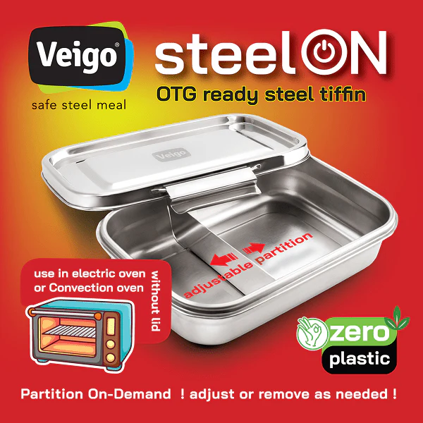 Steel-On: Oven-Safe Steel Lunch Box - Image 4