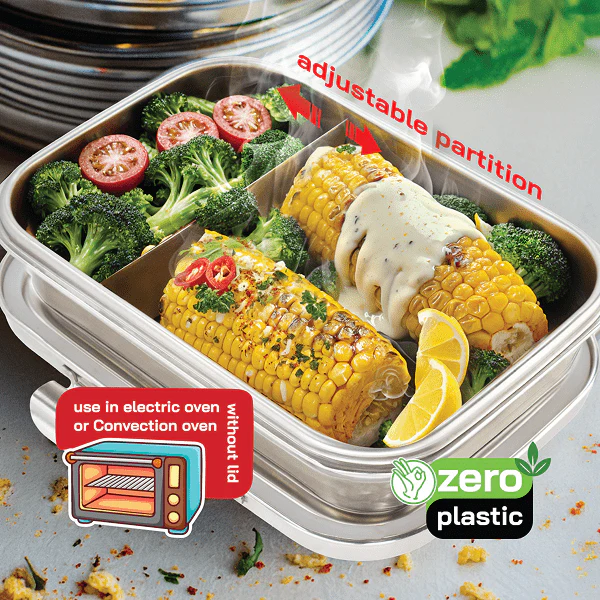Steel-On: Oven-Safe Steel Lunch Box - Image 5