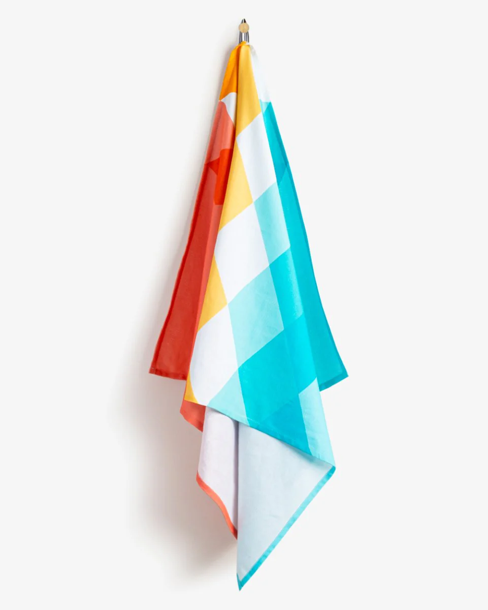 Bamboo & Cotton Blend Printed Beach Towels | Summer Days - Image 4