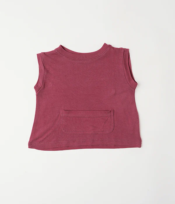 Herb Dyed Summer Pocket Tee For Babies | Soft & Breathable - Image 2