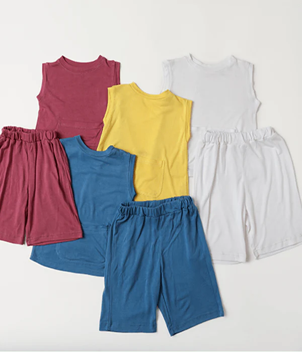 Herb Dyed Summer Pocket Tee For Babies | Soft & Breathable - Image 3