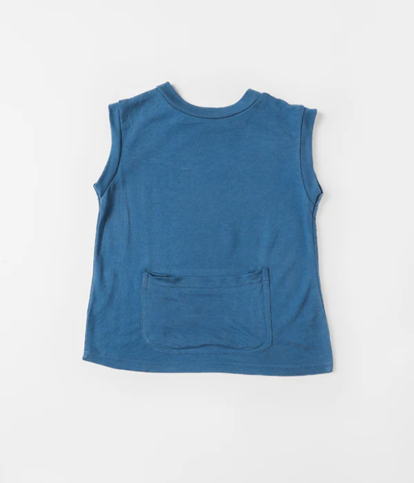 Herb Dyed Summer Pocket Tee For Babies | Soft & Breathable - Image 5