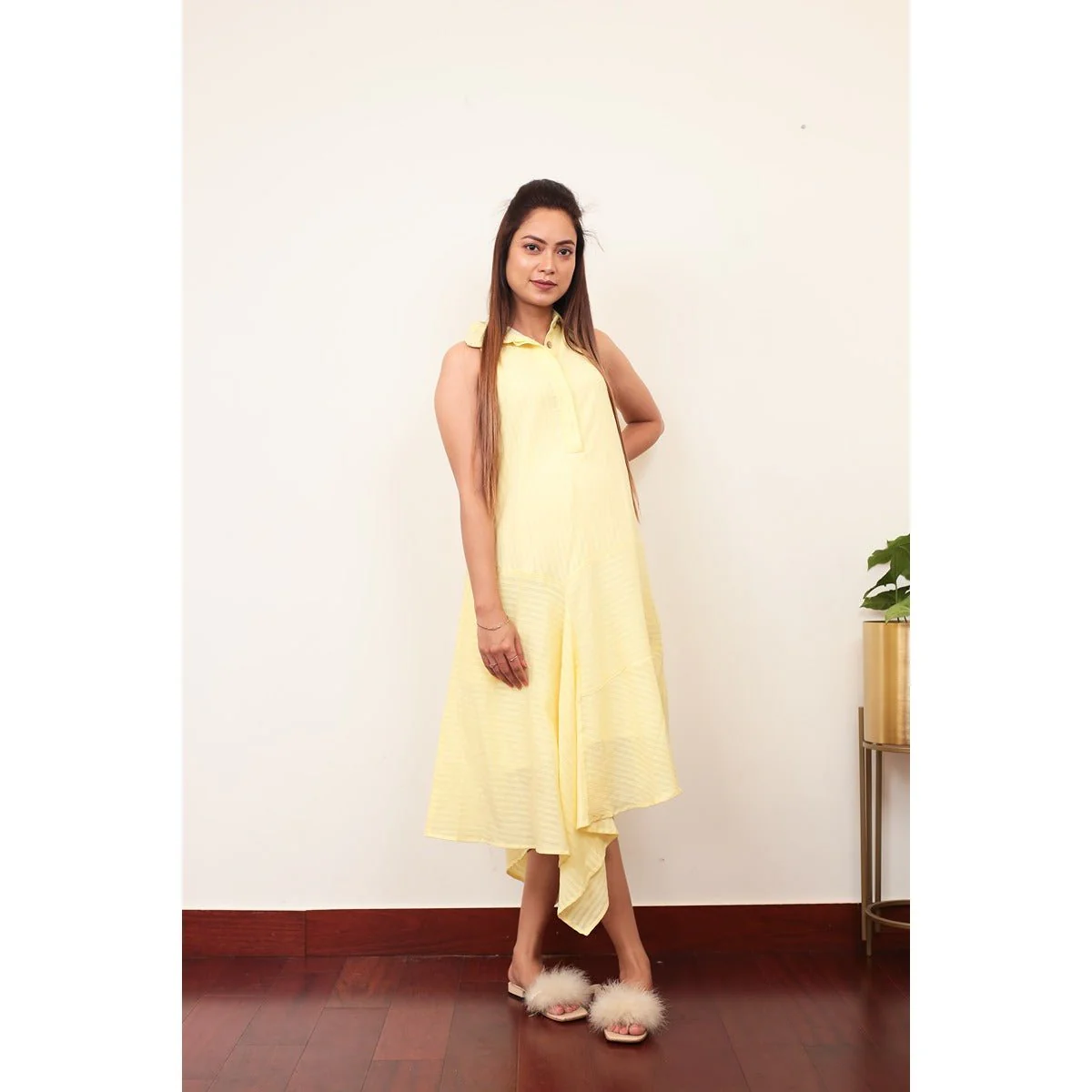 Sunny Sun Coral Dress Maternity Cotton Dress