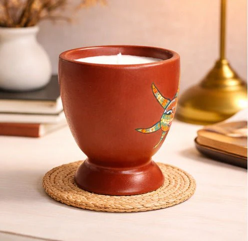 Surya Glow Gond Candle Natural Resin Aromatic Candle - Image 2