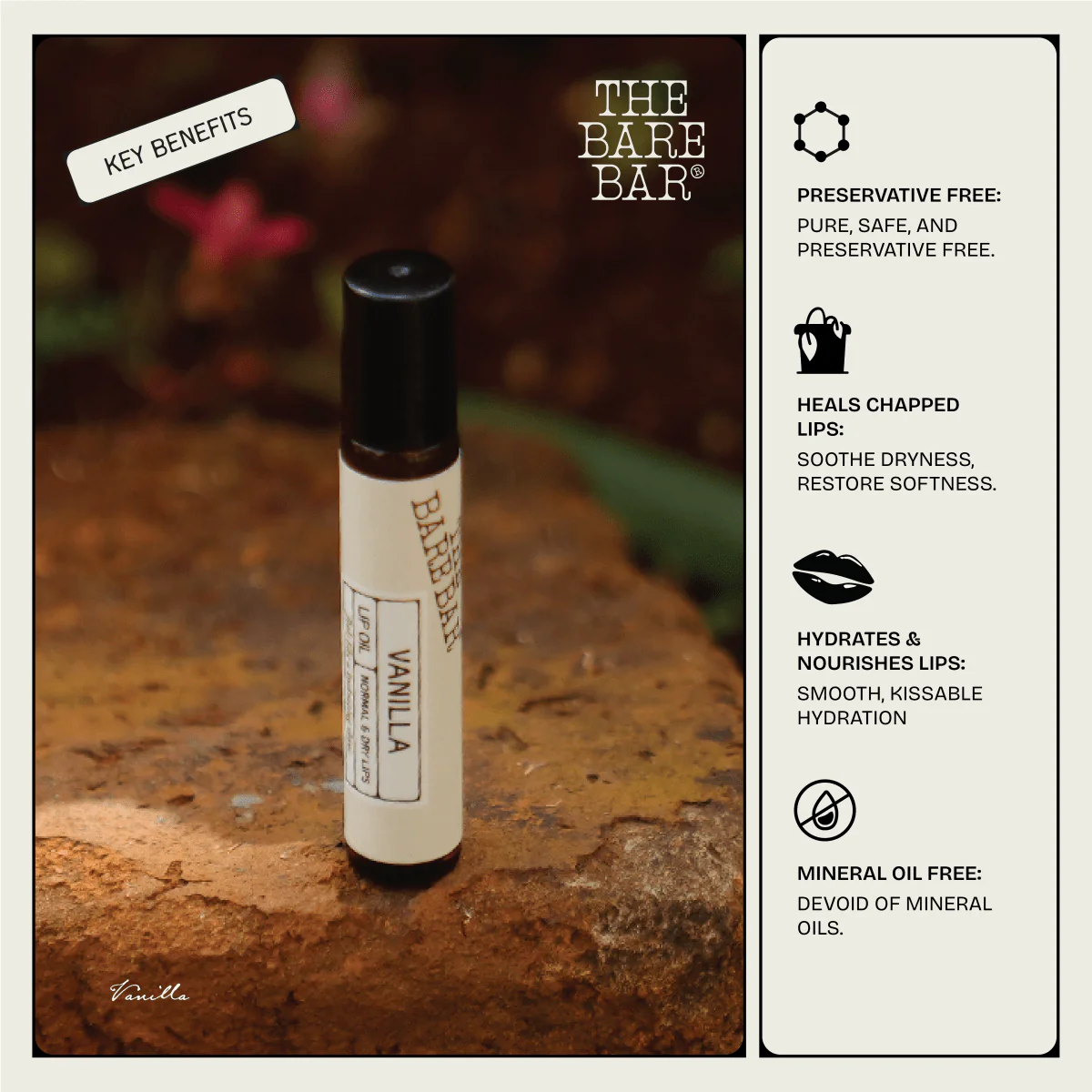 Sweet Vanilla Lip Oil for Deep Lip Nourishment - Image 4